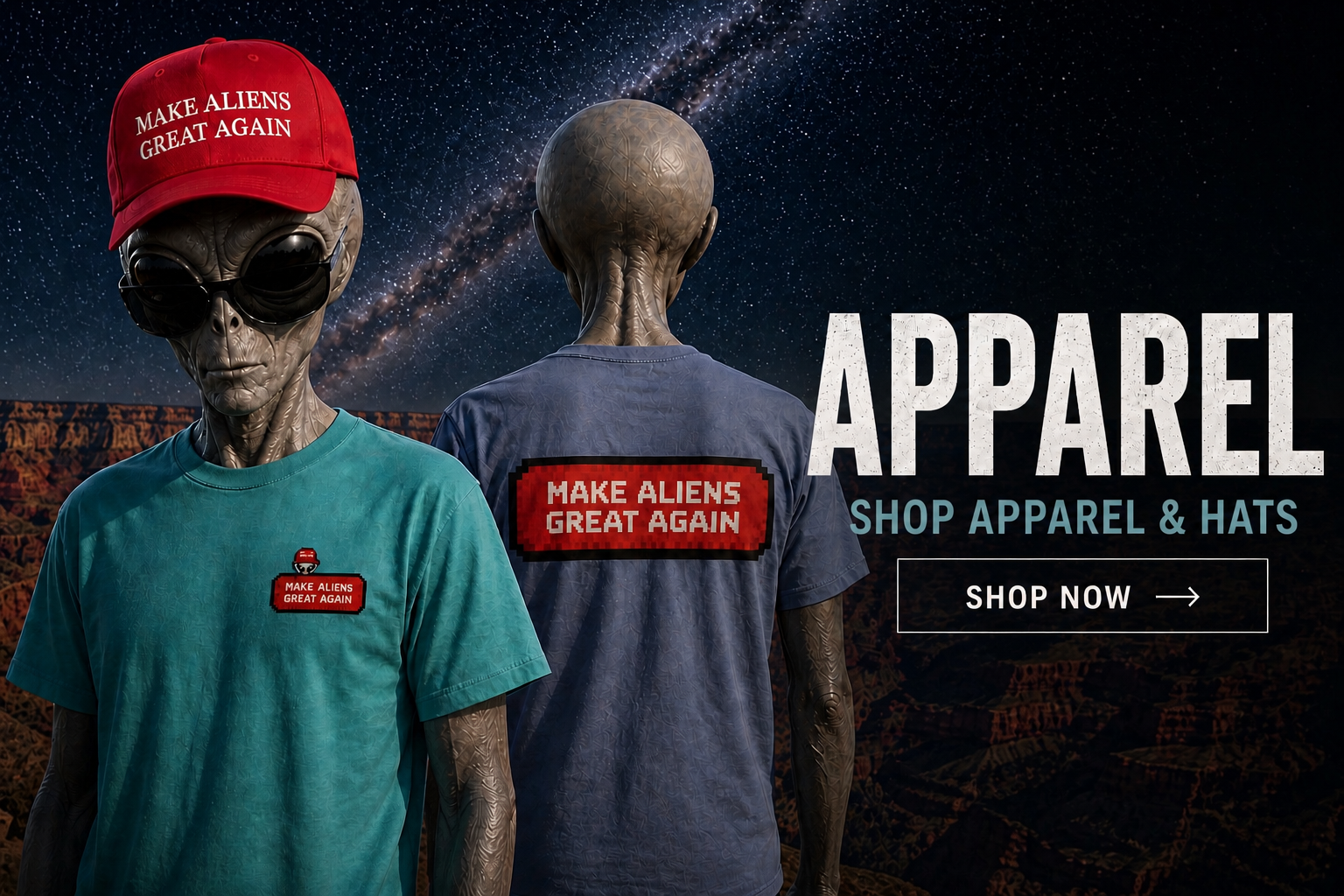 Apparel collection banner