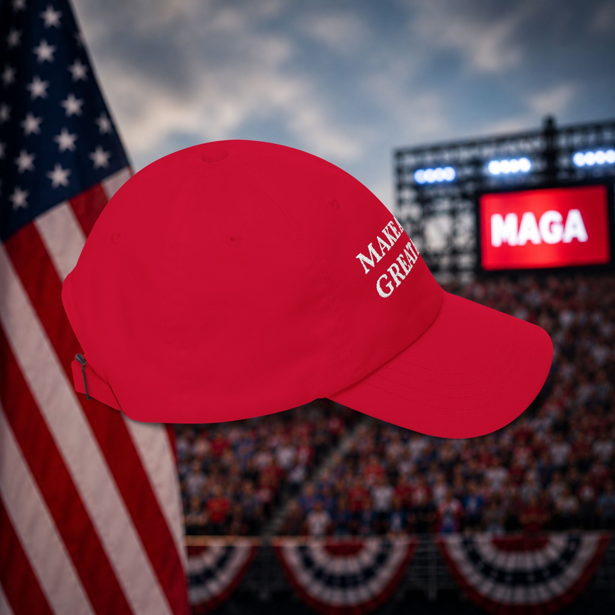 THE MAKE ALIENS GREAT AGAIN DAD HAT