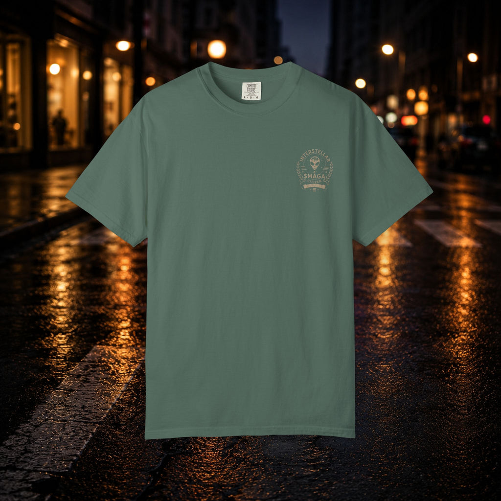 Interstellar Shirt in Blue Spruce — front view