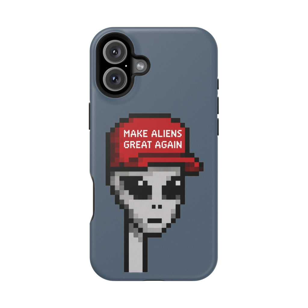 MAGA phone case – multiple color options flat lay