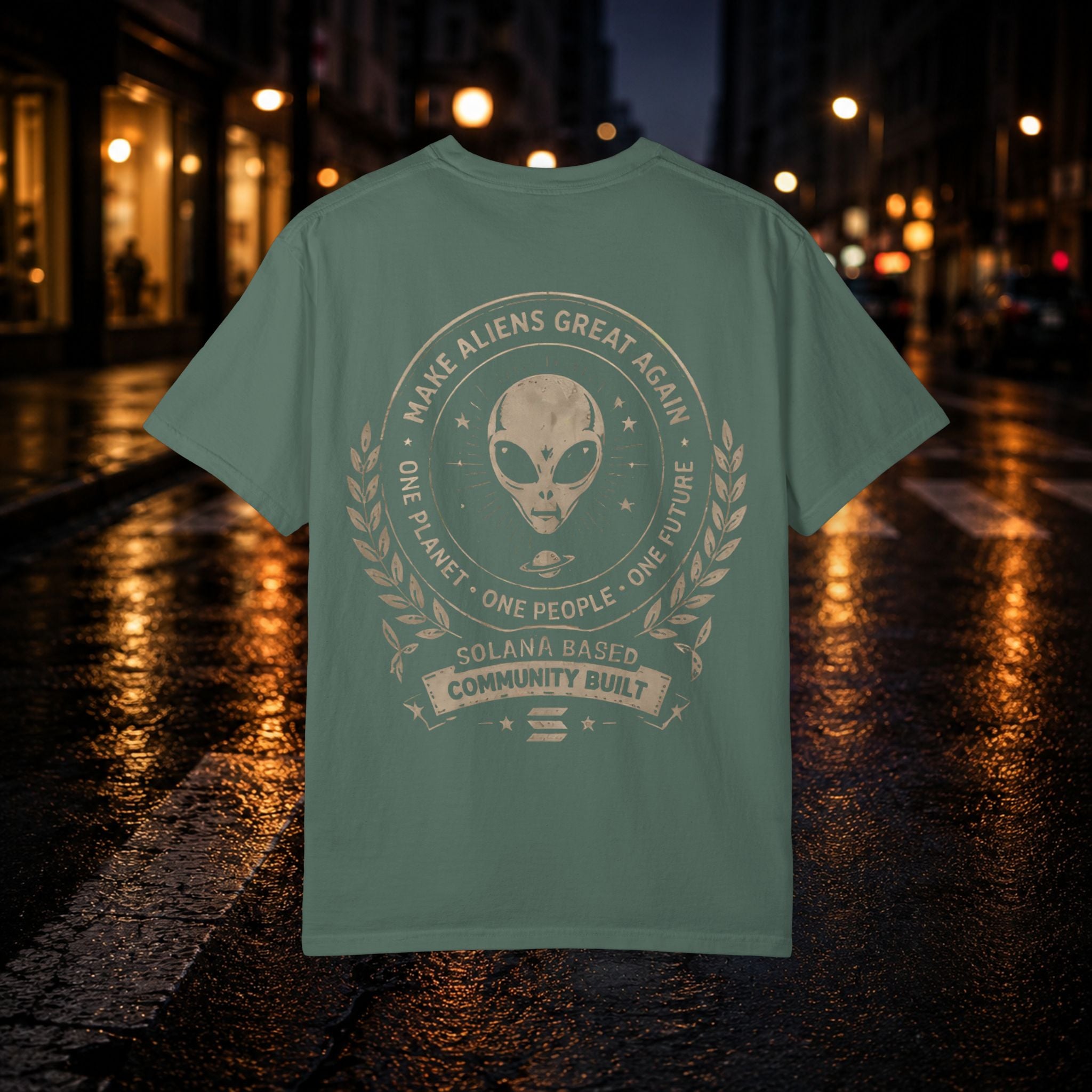 Interstellar Shirt in Black — side view